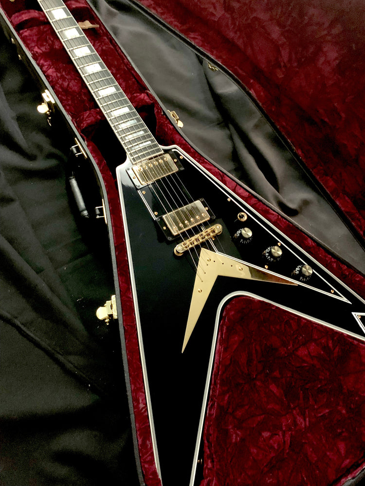 Gibson USA Custom Flying V Guitar Faded Cherry 2017 W