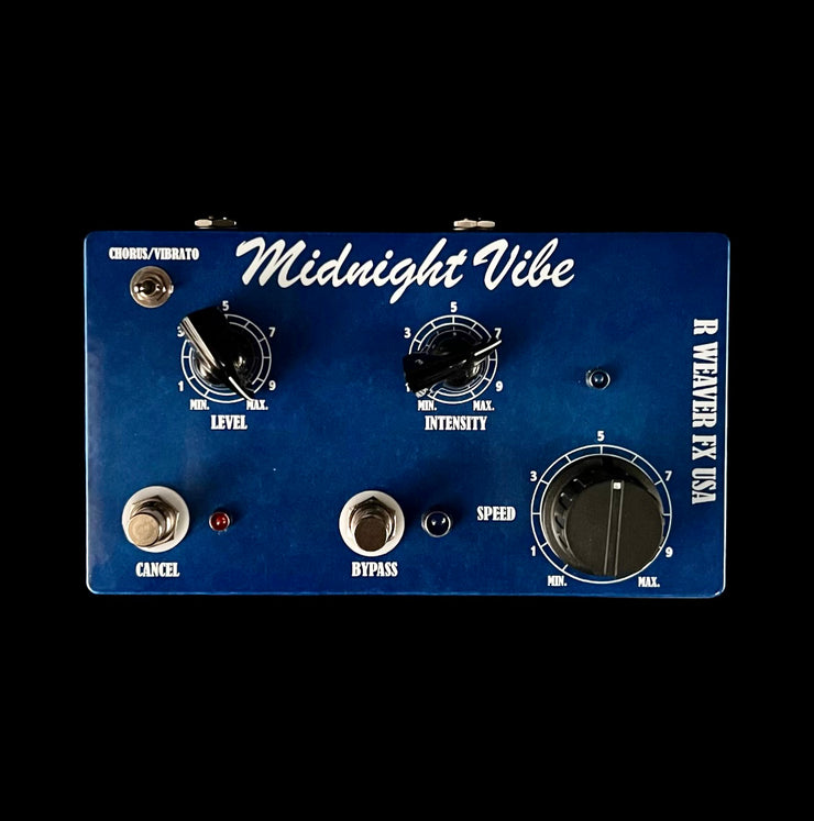 ギター R Weaver Midnight Vibe Midnight Vibe - Blue – Jimmy Wallace Guitars