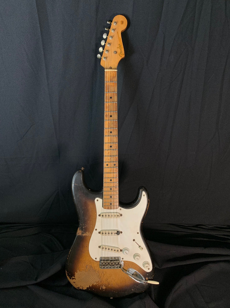 **** SOLD **** 1955 Fender Stratocaster