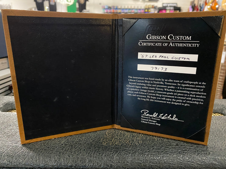 2019 Gibson Custom Shop "Historic" Les Paul Custom
