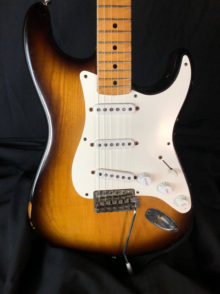 SOLD *** 1954 Fender Stratocaster – Jimmy Wallace Guitars