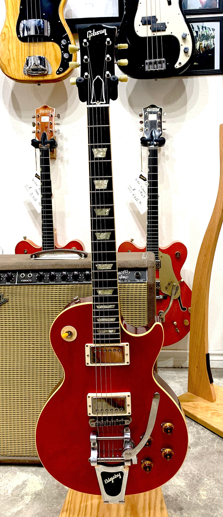 1997 Gibson Custom Shop R8 Les Paul - "Sweet Cherry" with Bigsby