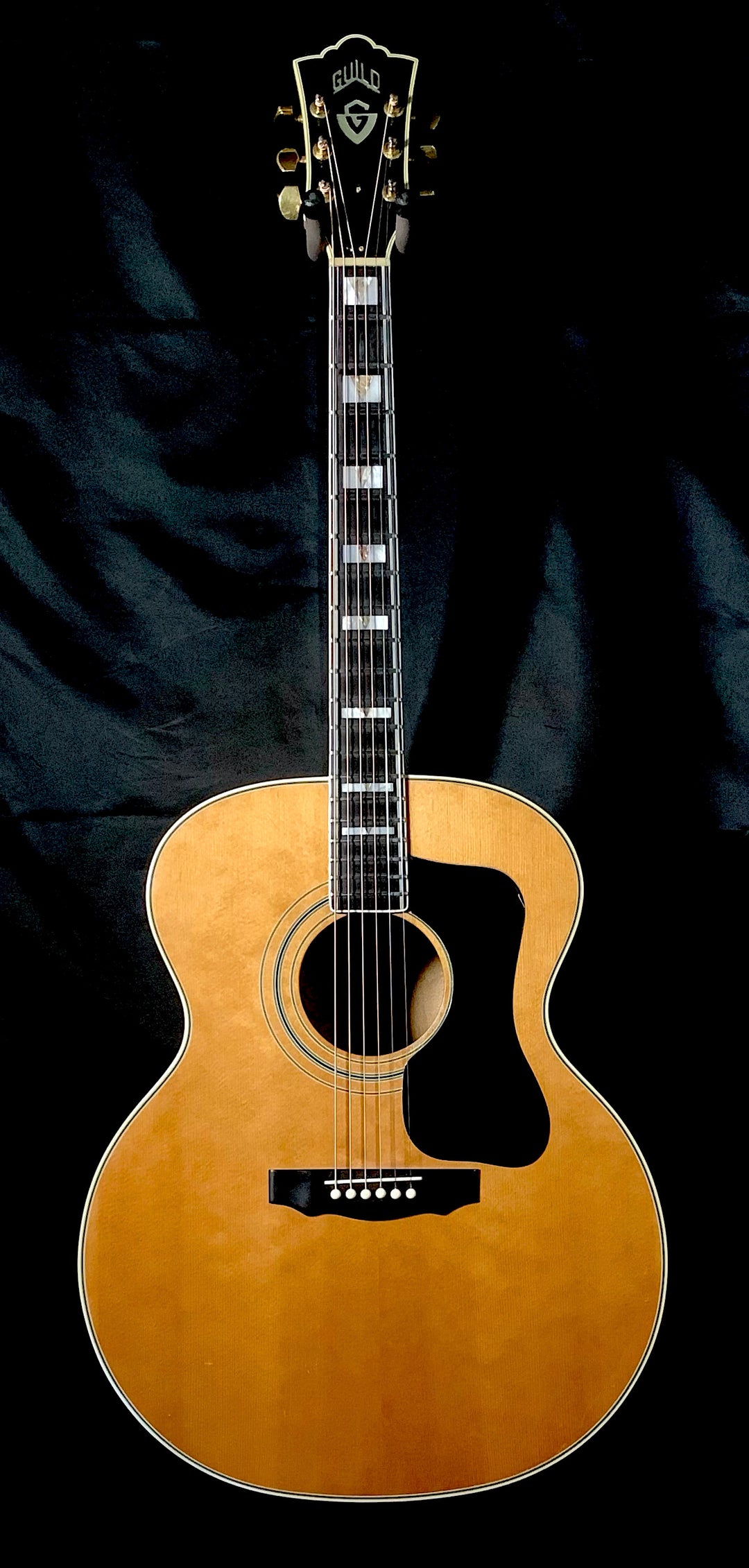 SOLD **** Guild F 50 Natural – Jimmy Wallace Guitars