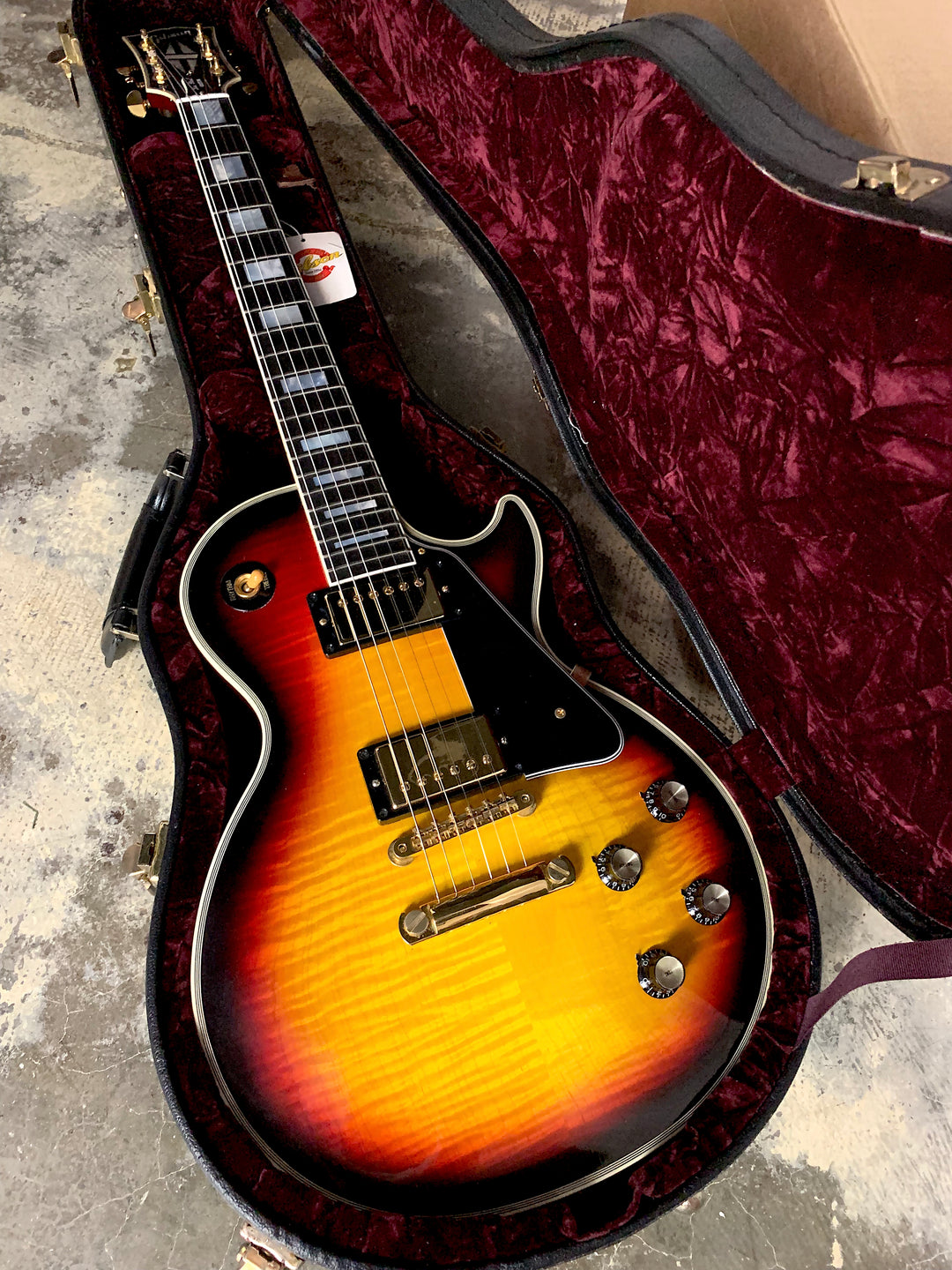 SOLD **** Gibson Les Paul Custom 1968 Reissue – Jimmy Wallace Guitars