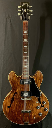 1972 Gibson ES 335 Walnut - Very Rare Embossed pickup covers!