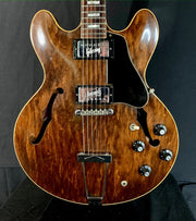 1972 Gibson ES 335 Walnut - Very Rare Embossed pickup covers!