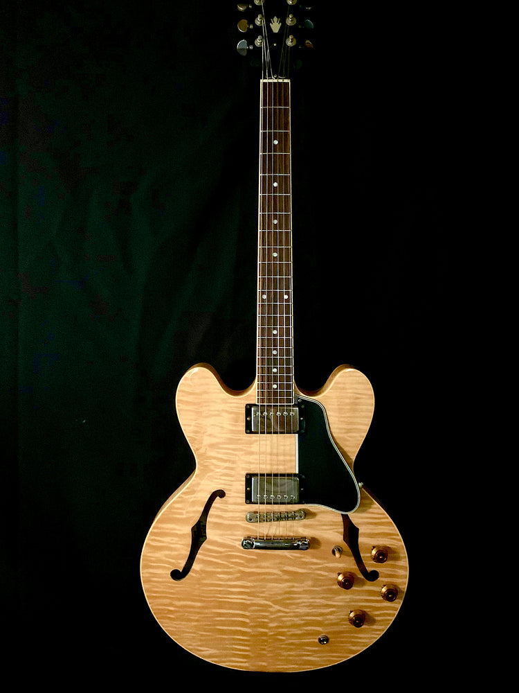 Highly Figured Gibson ES 335 Natural – Jimmy Wallace Guitars