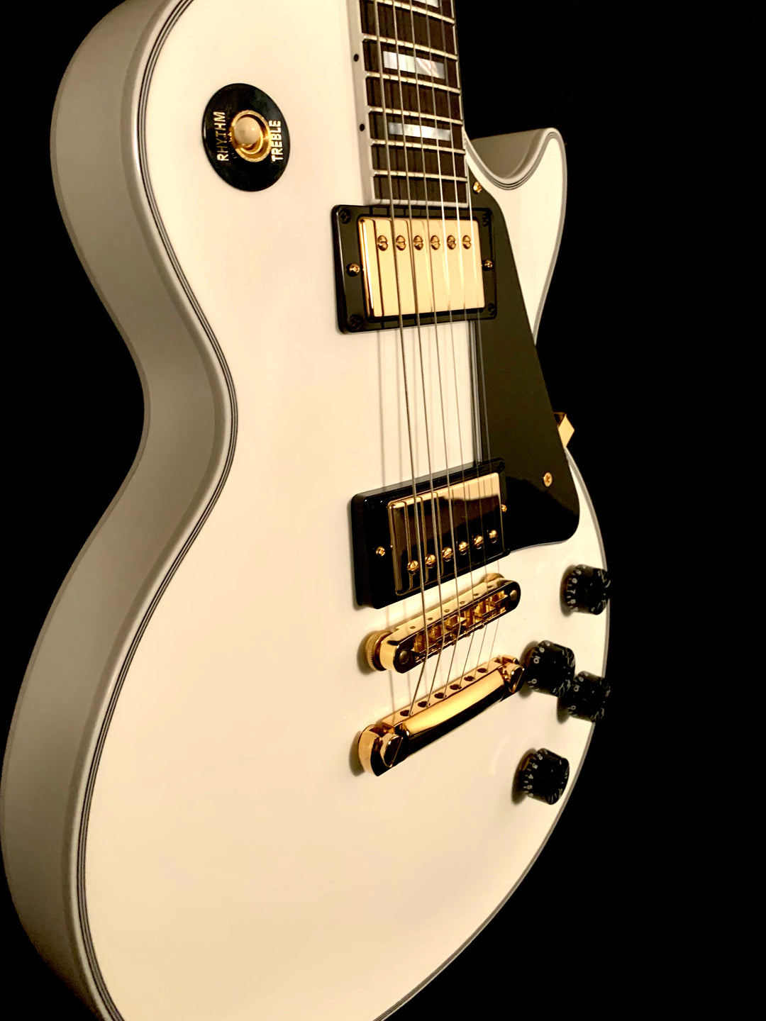 BUROZE ブローズ Les Paul Custom タイプ ホワイト BUROZE ブローズ Les Paul Custom タイプ ホワイト - メルカリ