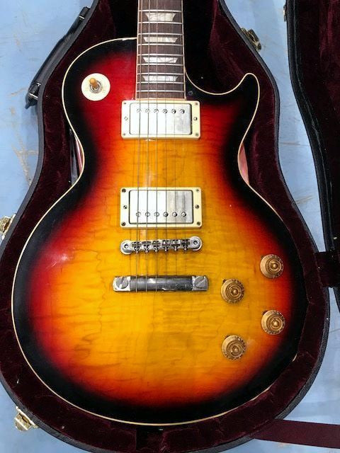 Gibson R9 Les Paul Limited Edition Sunburst with Black Back ****SOLD****