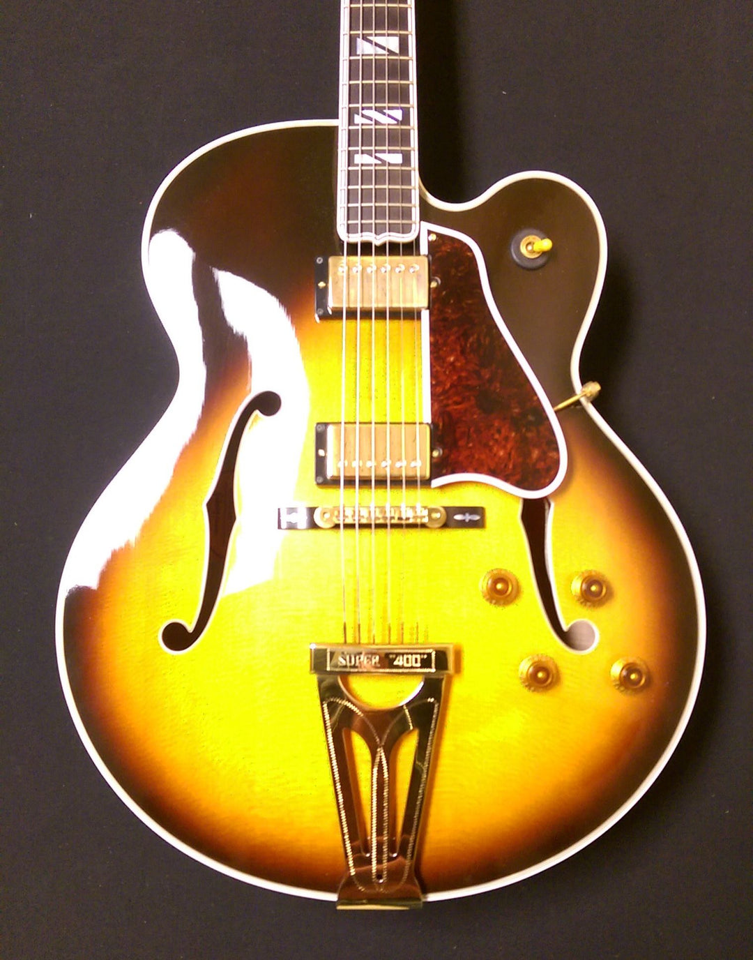 Sold Classic Gibson Super 400 – Jimmy Wallace Guitars