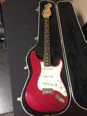****SOLD **** Fender 1995 Standard Stratocaster Hot Rod Red
