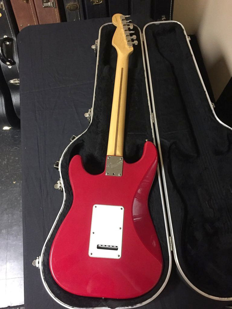 ****SOLD **** Fender 1995 Standard Stratocaster Hot Rod Red