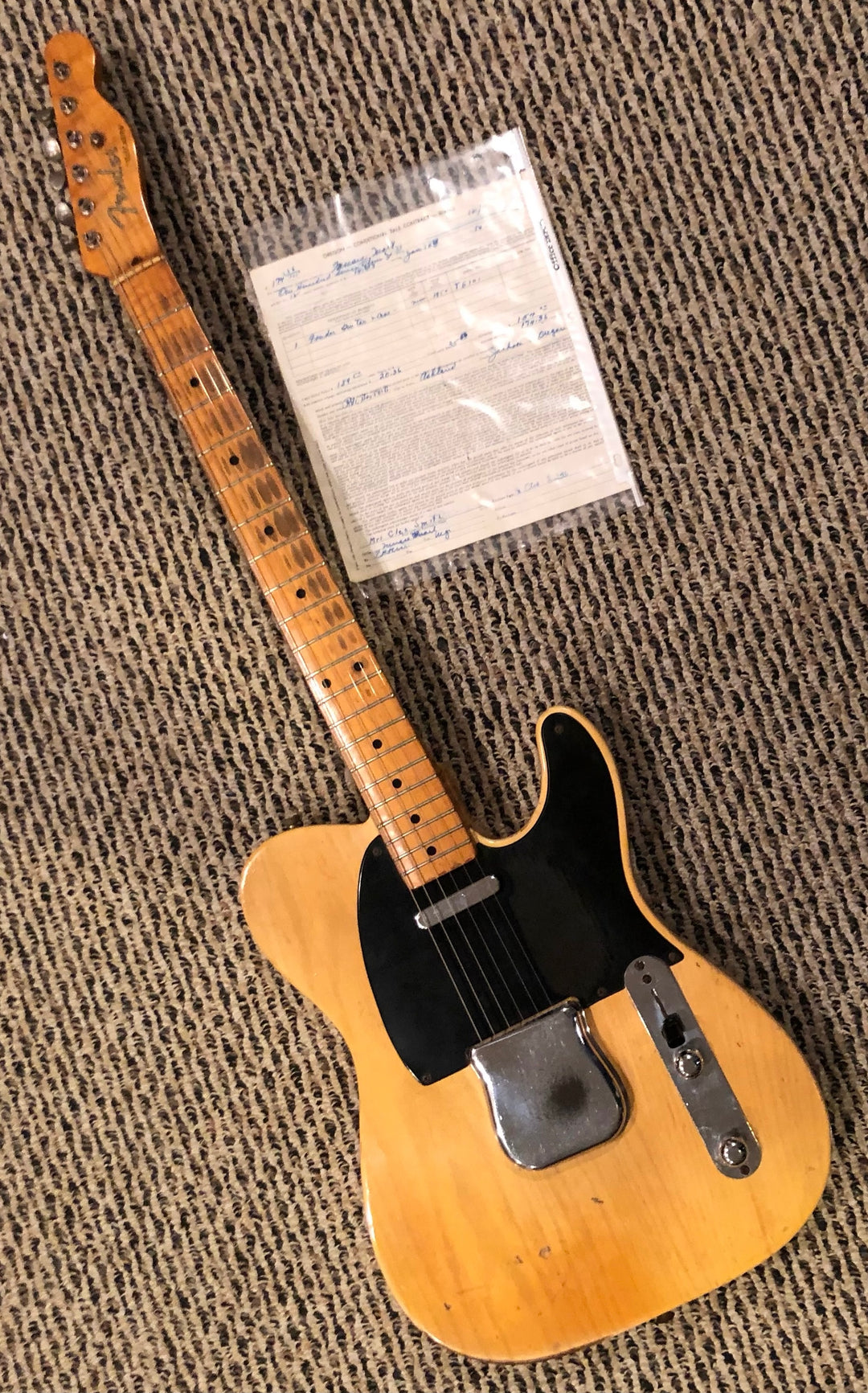 1953 Fender Telecaster – Jimmy Wallace Guitars