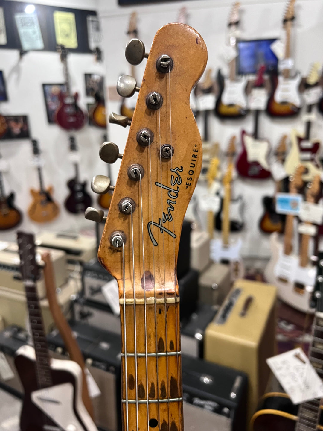 Fender Esquire エレキギター 1954 Fender Esquire – Jimmy Wallace Guitars