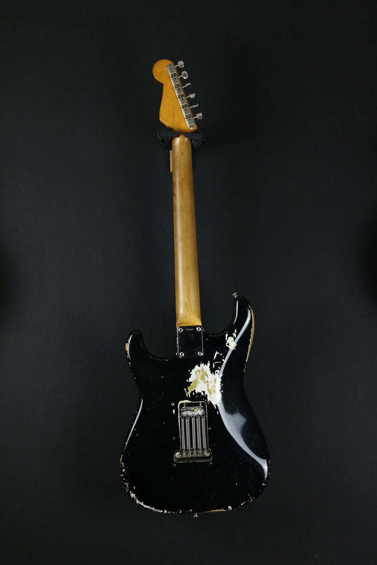 **** SOLD **** RARE 1962 Factory Black Stratocaster
