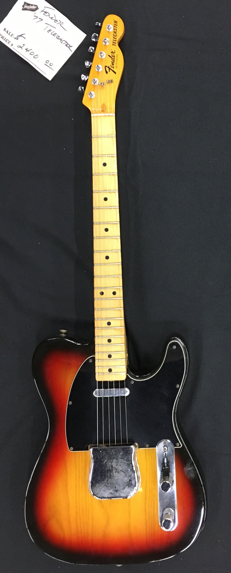 SOLD **** Fender '77 Telecaster – Jimmy Wallace Guitars