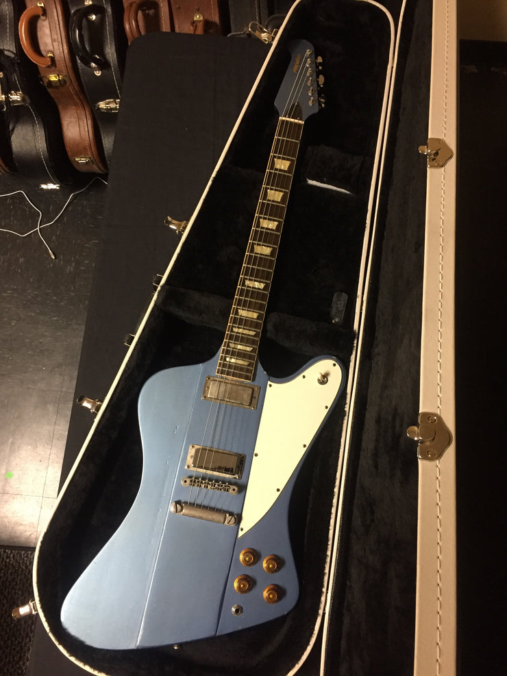 Jimmy Wallace Firebird Pelham Blue – Jimmy Wallace Guitars