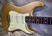 Jimmy Wallace “Sierra” Shoreline Gold with 4A Flame Maple Neck