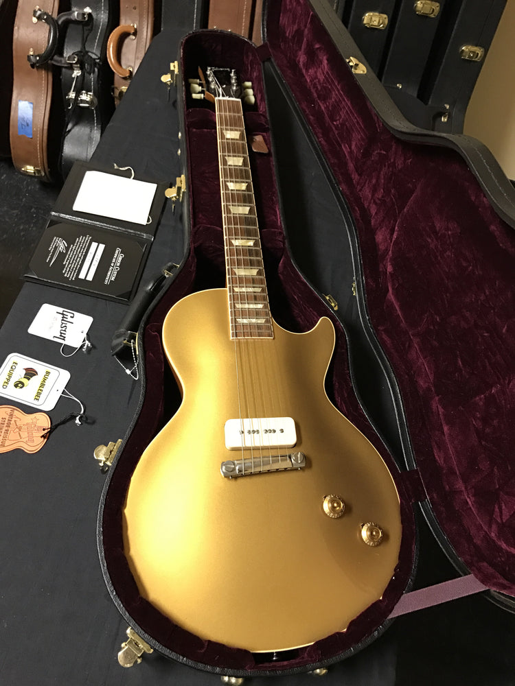Gibson Les Paul Single Pickup R4 Gold Top – Jimmy Wallace Guitars