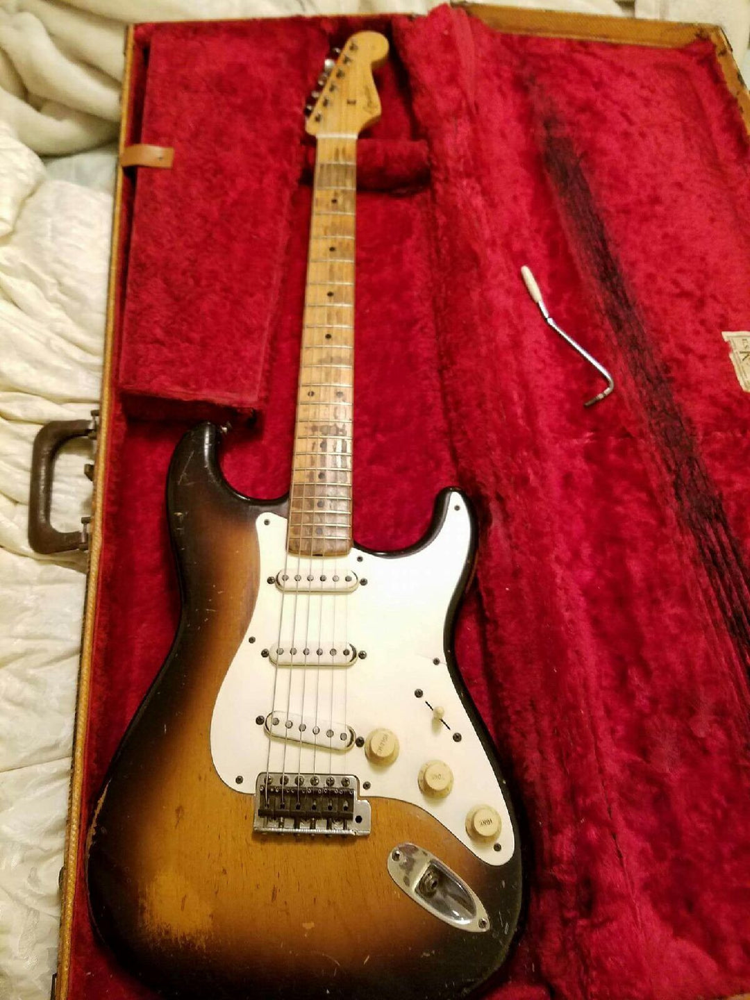 1957 Fender Stratocaster ****SOLD**** – Jimmy Wallace Guitars