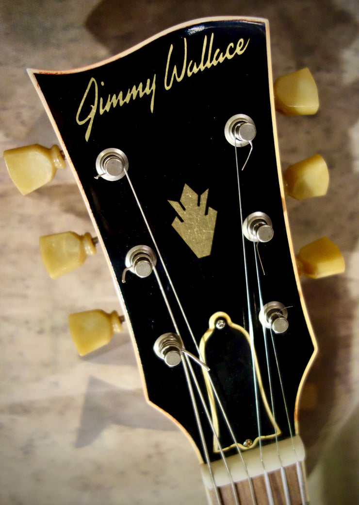 Jimmy Wallace LP Washed Cherry Sunburst